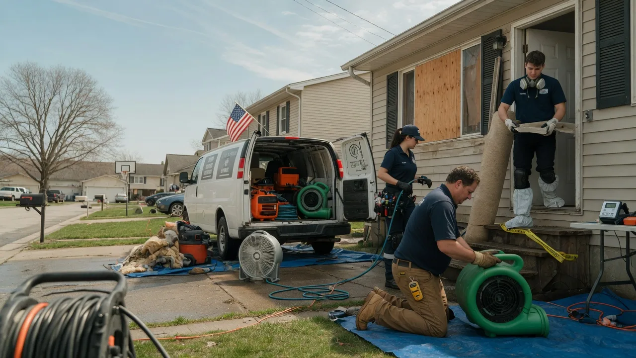 Water Damage Restoration in Jamestown, TN near me